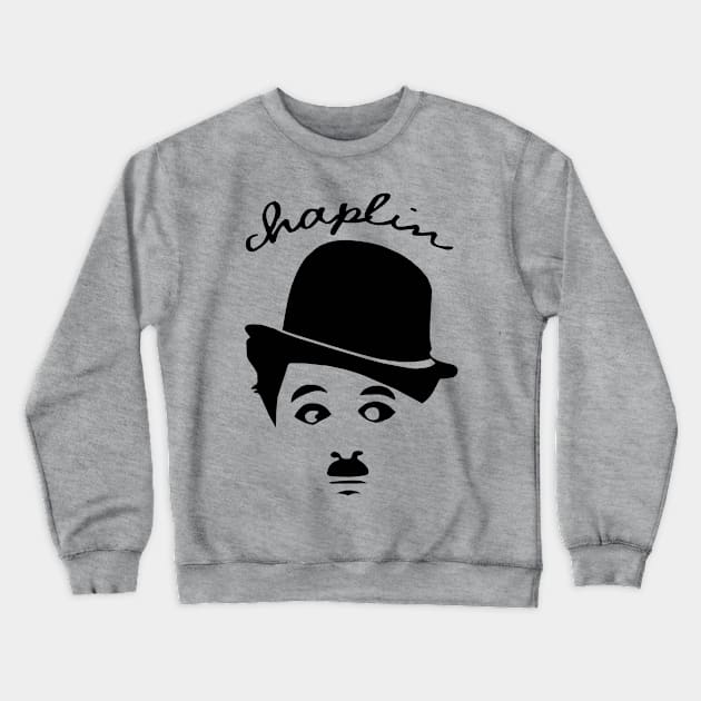 Silent Film Star Crewneck Sweatshirt by KewaleeTee